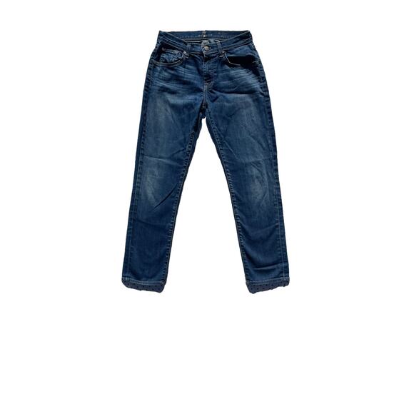 7 for All Mankind Relaxed Skinny Jeans Size 25 - Picture 5 of 5